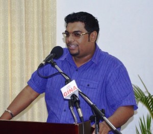 Minister of Housing, Irfaan Ali.