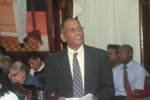 Minister of Agriculture, Dr Leslie Ramsammy