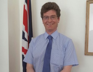 British High Commissioner, James Gregory Quinn. [iNews' Photo]