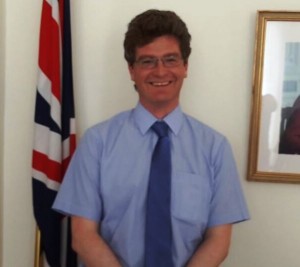 United Kingdom High Commissioner to Guyana, James Gregory Quinn 