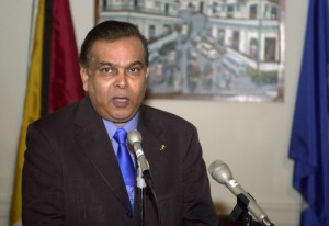 Guyana's Ambassador to Kuwait, Odeen Ishamel s