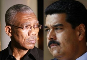 President David Granger and President Nicholas Maduro