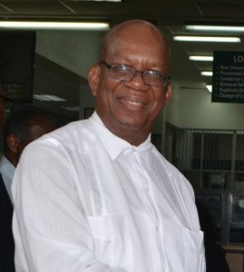 Minister of Finance, Winston Jordan