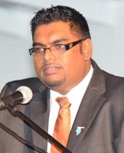 Former Minister of Housing and Water Irfaan Ali
