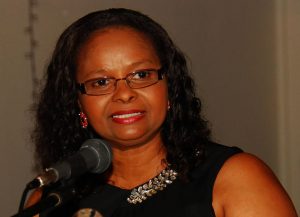 Minister of Social Protection Volda Lawrence