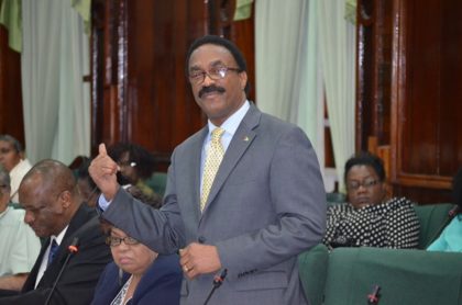 Attorney General and Legal Affairs Minister, Basil Williams 